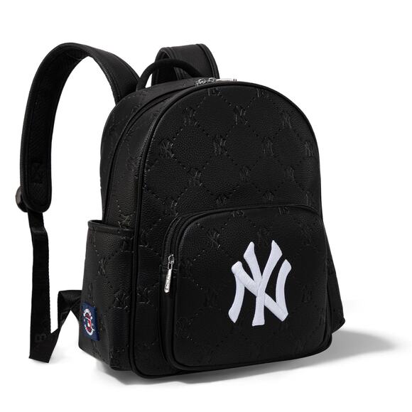 MLB New York Yankees Black Fashion Backpack /*NEW w/ Tag & Dustbag FREE Shipping - Picture 2 of 7